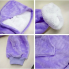 Толстовка-плед с капюшоном Huggle Hoodie Ultra Plush Blanket | Плюшевая кофта | Плед с рукавами Oversize Фиолетовый