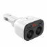 Автомобильное зарядное устройство от прикуривателя HOCO Z28 Power Ocean 2USB, 3.1A Белый