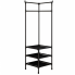 Угловая вешалка в прихожую с тремя полками 185 х 40 х 40 см Corner Coat Rack TM3-303
