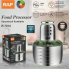 Кухонный комбайн измельчитель RAF R.7014 1000W 5L чоппер из нержавеющей стали