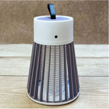 Электрический уничтожитель насекомых для дома Electronic shock Mosquito killing lamp 220V Серый