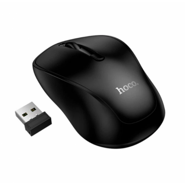 Беспроводная компьютерная мышка HOCO GM41 Bluetooth + 2.4G DPI 800-1200-1600 Черный