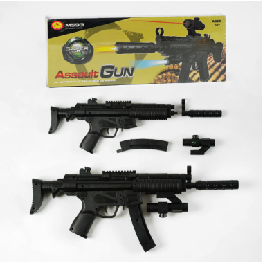 Автомат на пульках детский M 593 Чёрный