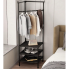 Угловая вешалка в прихожую с тремя полками 185 х 40 х 40 см Corner Coat Rack TM3-303