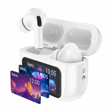 Беспроводные сенсорные Bluetooth TWS наушники HOCO EW72 с зарядным кейсом Белые Беспроводные сенсорные Bluetooth TWS наушники HOCO EW72 с зарядным кейсом Белые