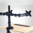 Крепление для двух мониторов настольный кронштейн 17"-33" UKC Z022