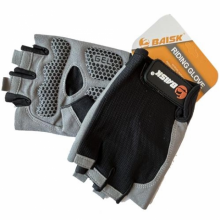 Велосипедные перчатки беспалые Baisk BSK-606 Riding Glove black-gray Размер L Велосипедные перчатки беспалые Baisk BSK-606 Riding Glove black-gray Размер L