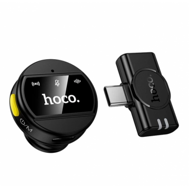 Беспроводной петличный микрофон HOCO L21 2.4G с разъёмом Type-C