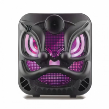 Беспроводная аккумуляторная колонка с RGB подсветкой RX-8130A Чёрная Беспроводная аккумуляторная колонка с RGB подсветкой RX-8130A Чёрная