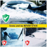 Чехол на лобовое стекло для автомобиля Weather Force 360 (160х120 см) накидка на лобовое стекло от снега