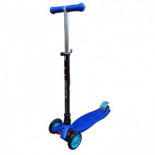 Самокат трёхколёсный 113-24505 Best Scooter MAXI Рама и руль - алюминий, высота руля регулируемая 67-90 см Синий Самокат трёхколёсный 113-24505 Best Scooter MAXI Рама и руль - алюминий, высота руля регулируемая 67-90 см Синий