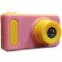 Детский цифровой фотоаппарат Smart Kids Camera V7 Розовый с жёлтым