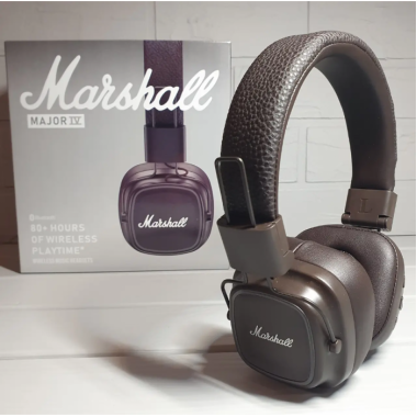 Наушники беспроводные Bluetooth Marshall TUEN J-30 Коричневые