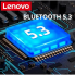 Беспроводные спортивные вакуумные наушники Lenovo Thinkplus GM2 Pro TWS, Bluetooth в кейсе Белые
