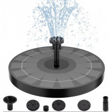 Фонтан насос на солнечной батарее + 6 насадок, Water Pump/ Садовый фонтан 16 см Фонтан насос на солнечной батарее + 6 насадок, Water Pump/ Садовый фонтан 16 см