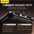 Внешний аккумулятор Power bank AWEI P10K 10000 мАч 22.5 Вт быстрая зарядка 2 USB и 1 Type-C черный