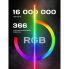 Напольная угловая лампа торшер LED RGB PRO Intellect Stand 360 1.2м, неоновая лампа, светильник с пультом управления