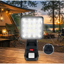 Led прожектор работающий от акб электроинструмента 2xUSB без аккумулятора Led прожектор работающий от акб электроинструмента 2xUSB без аккумулятора
