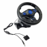 Руль игровой с педалями и коробкой передач для ноутбука пк ps2 ps3 pc usb vibration steering wheel гонки