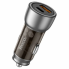 Автомобильное зарядное устройство 43W, PD25W+QC3,0, Hoco NZ8 / АЗУ-адаптер с подсветкой