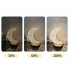 Настольная Лампа Ночник с Кристаллами Creatice Table Lamp 17 Аккумуляторный от USB Месяц