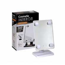 Зеркало для макияжа с подсветкой с LED подсветкой Cosmetie Mirror 360 Белый Зеркало для макияжа с подсветкой с LED подсветкой Cosmetie Mirror 360 Белый