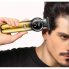 Триммер аккумуляторный для стрижки волос и бороды VGR V-989, зарядка от USB Желтый