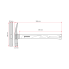 Молоток каменщика 510 г.,ручка из фибергласа INTERTOOL HT-0240