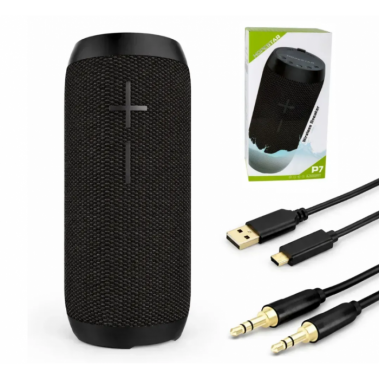 Портативная беспроводная Bluetooth колонка Hopestar P7 / 10W, Bluetooth, TWS, FM, MP3, AUX, Mic Черная