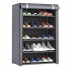 Стеллаж тканевый для хранения обуви Combination Shoe Frame 60X30X90 Серый