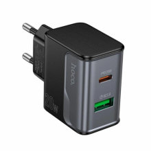 Зарядное устройство от сети HOCO CS71A PD20W 1Type-C/1USB Черный Зарядное устройство от сети HOCO CS71A PD20W 1Type-C/1USB Черный