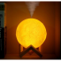 Настольный светильник Magic 3D Moon Light Луна 12 см с увлажнителем воздуха Белый