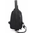 Мужская сумка через плачо нагрудная Baellery cross body bag сумка JXA1808 37*18 см Чёрная