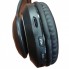 Беспроводные Bluetooth наушники с светящимися кошачьими LED ушками  JST-28 micro SD, AUX Чёрные