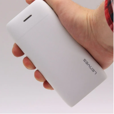 Внешний аккумулятор Power bank Lenyes PX267 20000 Mah батарея зарядка Белый