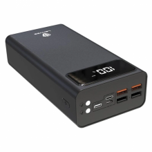 Внешний аккумулятор Power bank LENYES Lenyes PX491 40000mAh 4USB 5 В/2 А батарея зарядка Чёрный Внешний аккумулятор Power bank LENYES Lenyes PX491 40000mAh 4USB 5 В/2 А батарея зарядка Чёрный