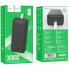 Внешний аккумулятор Power bank HOCO J111B 30000mAh батарея зарядка Чёрный