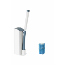 Универсальная щетка для уборки ванной со сменными насадками MTS clip type removable toilet brush Универсальная щетка для уборки ванной со сменными насадками MTS clip type removable toilet brush