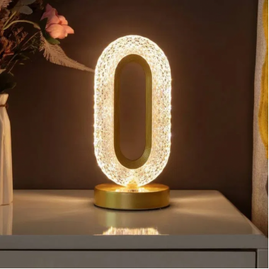 Настольная Лампа Ночник с Кристаллами Creatice Table Lamp 14 Аккумуляторный от USB