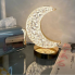 Настольная Лампа Ночник с Кристаллами Creatice Table Lamp 17 Аккумуляторный от USB Месяц