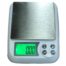 Весы ювелирные электронные с большой платформой и чашей DM3 0.01-500 грамм