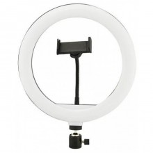 Кольцевая LED лампа 26 см QX-260 с держателем для телефона селфи кольцо для блогера Кольцевая LED лампа 26 см QX-260 с держателем для телефона селфи кольцо для блогера