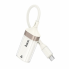 Адаптер переходник HOCO UA41B Crystal, Type-C to Ethernet RJ45 (100 Mbps)