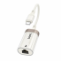 Адаптер переходник HOCO UA41B Crystal, Type-C to Ethernet RJ45 (100 Mbps)