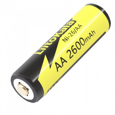 Аккумулятор AA, LiitoKala Ni-26/AA, 1.2V, 2600mAh, ОРИГИНАЛ