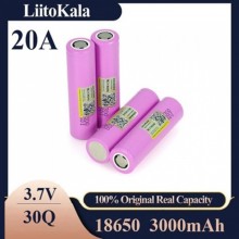 Аккумулятор высокотоковый 18650, LiitoKala 30Q, 3000mah, без защиты Оригинал Аккумулятор высокотоковый 18650, LiitoKala 30Q, 3000mah, без защиты Оригинал