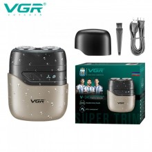 Аккумуляторная электробритва VGR V-345, Машинка для бритья / Электрическая бритва для лица Серая Аккумуляторная электробритва VGR V-345, Машинка для бритья / Электрическая бритва для лица Серая