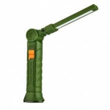 Аккумуляторная складная лампа WORKLIGHT G-52 LED COB поворот на 180° Зелёный Аккумуляторная складная лампа WORKLIGHT G-52 LED COB поворот на 180° Зелёный