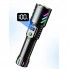 Аккумуляторный фонарь с флуоресцентной окраской 1143-TG, PM10-TG, 1x26650, Power Bank, ЗУ Type-C