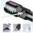Аккумуляторный фонарь с флуоресцентной окраской 1143-TG, PM10-TG, 1x26650, Power Bank, ЗУ Type-C